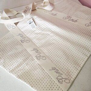 Victoria's Secret Pink - Sparkle Top White Tote with Rhinestone NWT